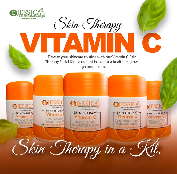 Jessica Skin Therapy Vitamin C Facial Kit - 250g/Jar